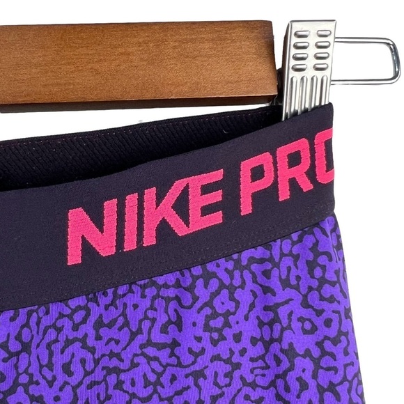 NIKE PRO ATHLETIC MID RISE CROPPED DRIFT YOGA PANTS - Picture 4 of 7